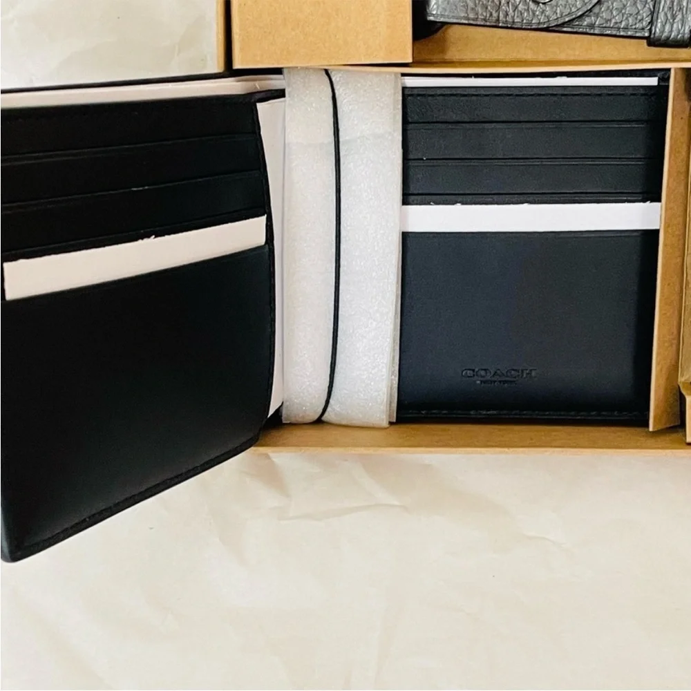 NWT Coach gift set 3 in one Men’s wallet - Picture 5 of 6